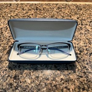 Cole Haan ZeroGrand Black CH4014 Men's Eyeglasses -  Medium 53  35  18 140 mm